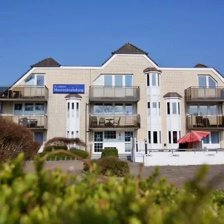 Apartmán Residenz Meeresbrandung 32 Mit Balkon Und Meerblick . 4.stock, Einbaukueche, Geschirrspueler, 2 X Tv,schwimmbad, Sauna , Reservierter Stellplatz, Wlan ! *